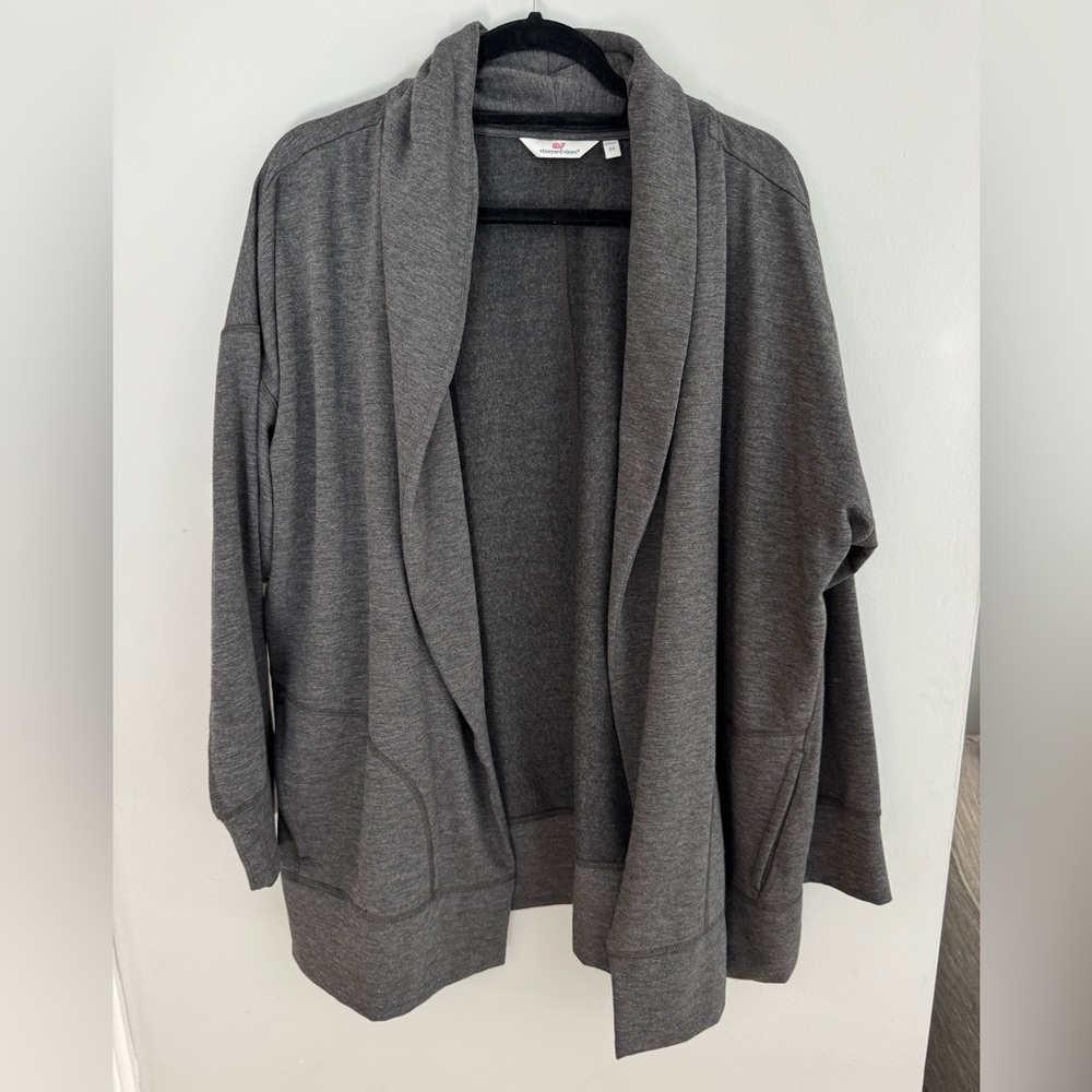 Vineyard Vines Charcoal Cardigan